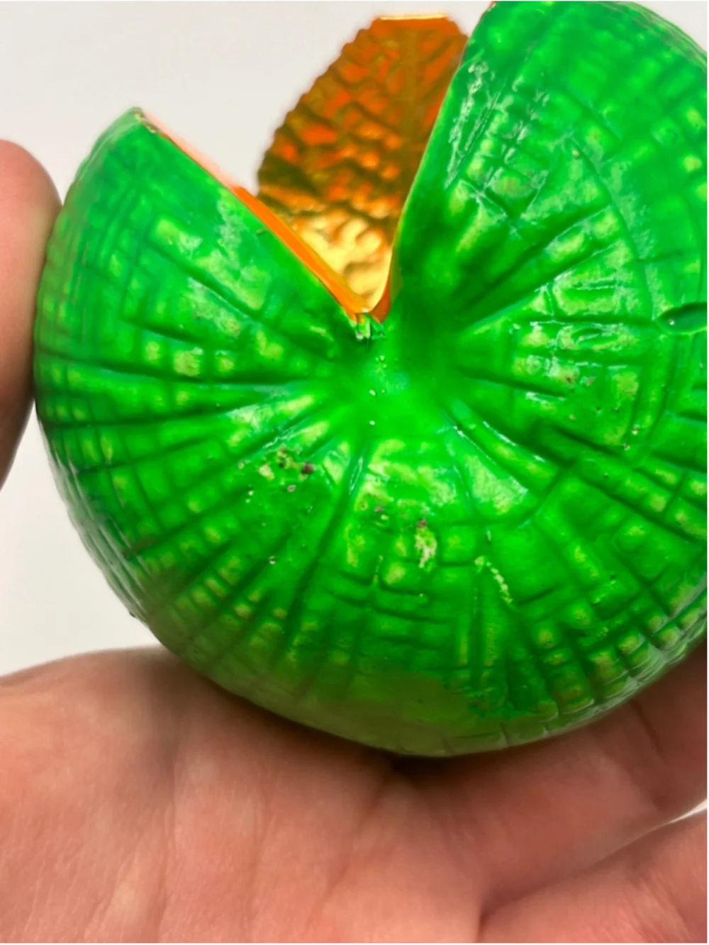 Vintage Dickson Japan Set of 6 Fruit Christmas Ornaments Apple Pear Lemon MCM